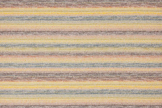 Outdoor performance woven fabric multi colour striped
