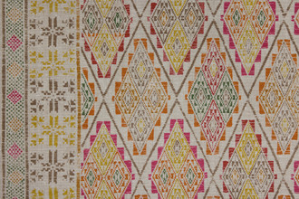 Hideaway Hot Pink Linen Printed Fabric Kit Kemp.