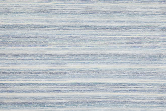 Cloudy Night woven wide-width curtain fabric in indigo colourway, with horizontal rain-inspired texture and soft tonal lines, ideal for drapery.