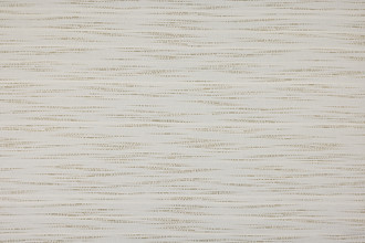 Sage colourway of the Nendo Collection wide-width curtain fabric. Neutral linen and cotton cloth with soft green woven stitching, creating a textured rain-inspired effect.