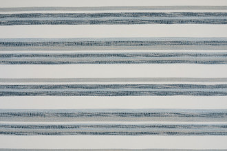 Tova by Christopher Farr Cloth is an outdoor performance striped woven fabric crafted from 99% Polypropylene 1% Polyacrylic, presented in an array of blue, green, neutral colours.