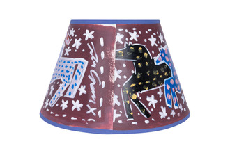 A Starry Night at Versailles by Tony Green 14" Laminated Lampshade