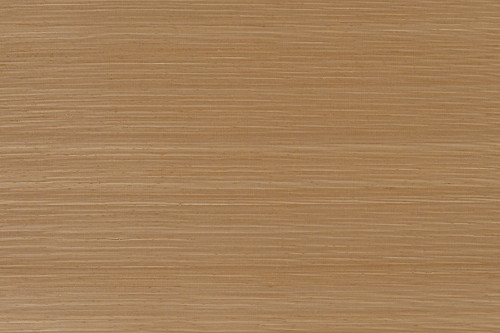 Natural abaca grass cloth wallpaper in warm golden-brown tones with fine horizontal texture.