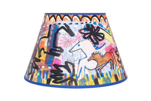 Chaos on the Kings Road by Tony Green 14" Laminated Lampshade