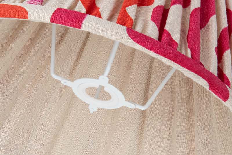Rick Rack 14" Empire Pleated Hot Pink