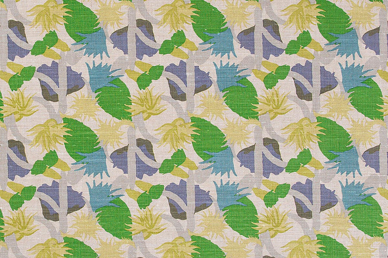 Cactus Flower Printed Fabric