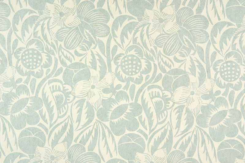 Fleurs Etoilees Printed Wallpaper 