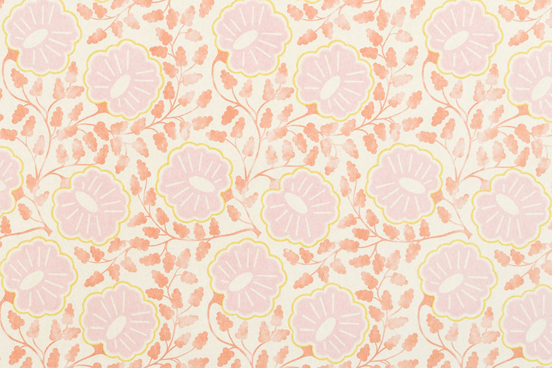 Punch Paisley Wallpaper
