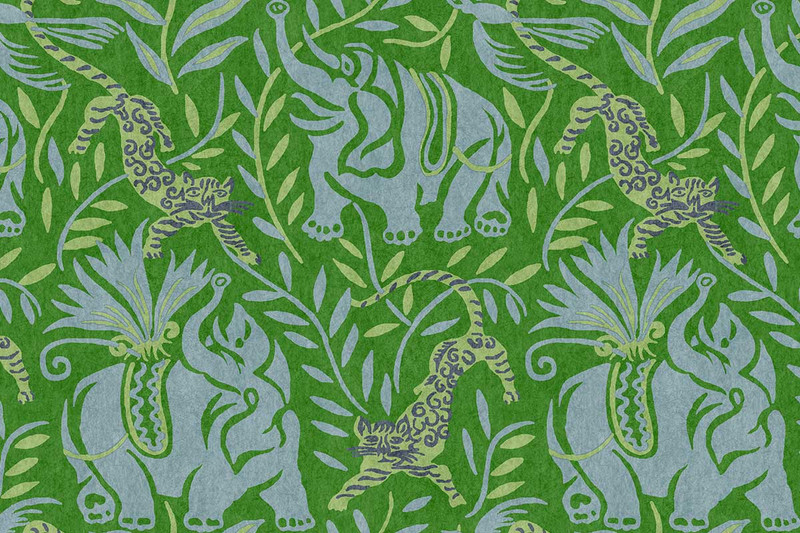 La Jungle Vinyl Wallpaper