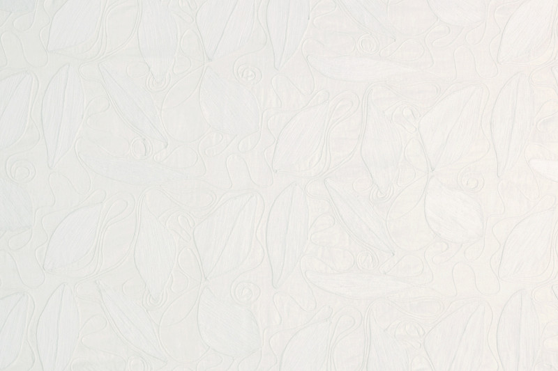Foliage Embroidered Fabric