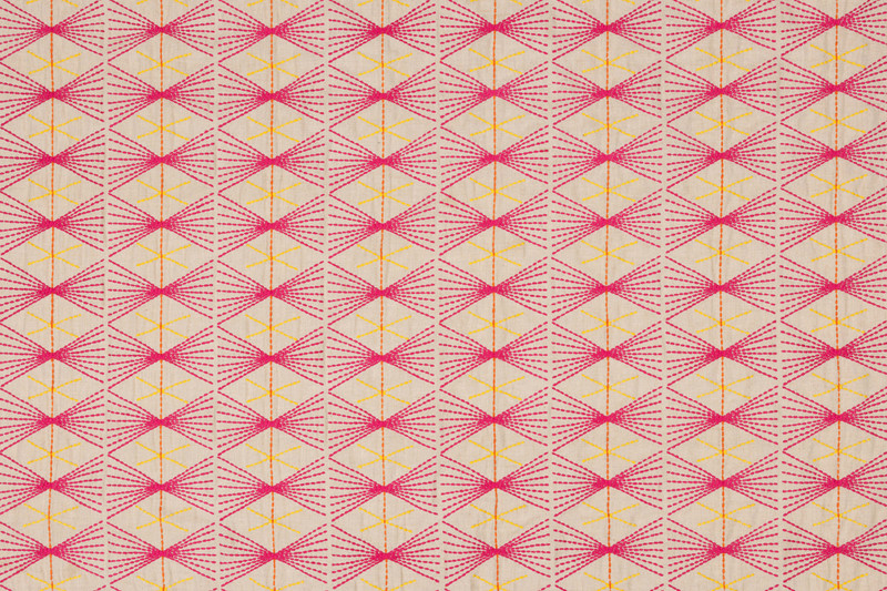 Mikado Embroidered Fabric