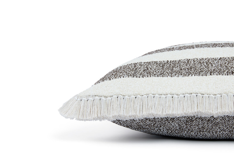 Calvari with Hula Fringe Outdoor Cushion