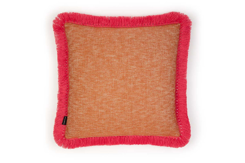 Peace and Love Terracotta Cushion