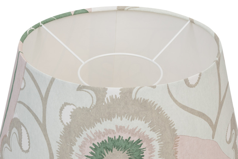 Carnival 16" Moss Wallpaper Laminated Lampshade