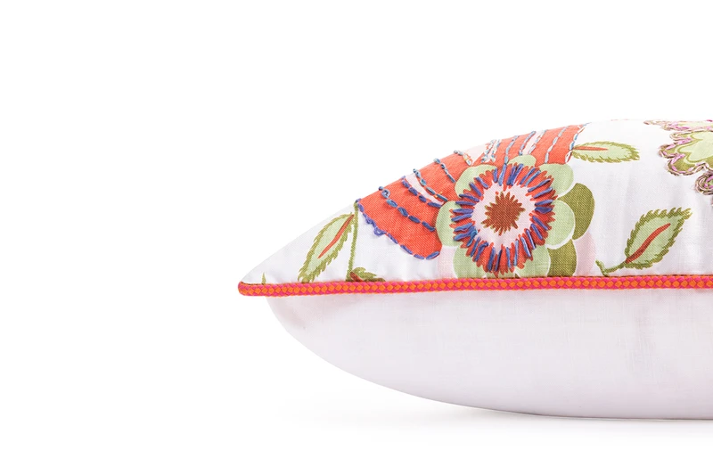 Carnival Cirque en Fleur Alice Kettle Embroidered 50x50cm Cushion