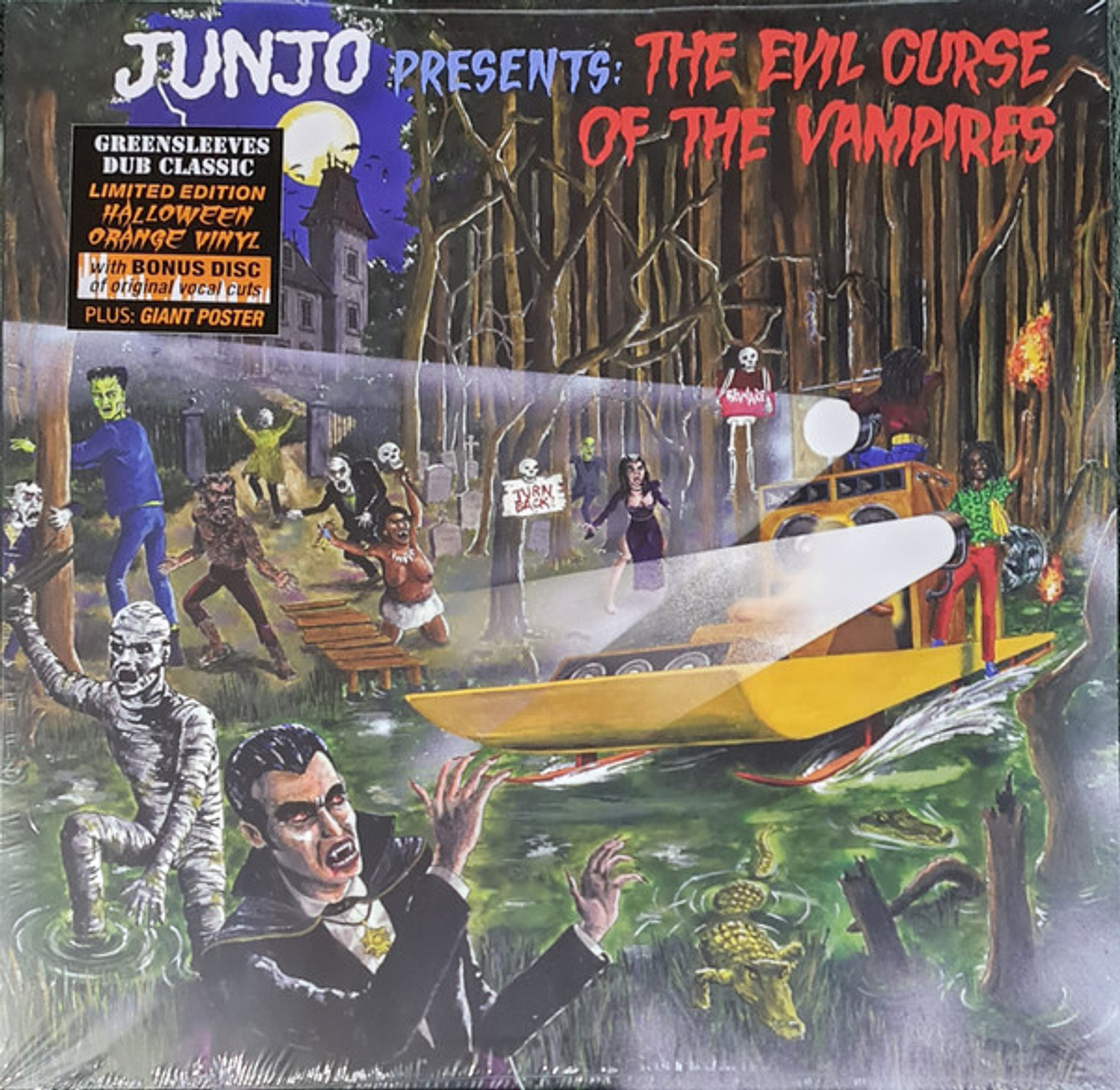 英2LP Roots Radics Junjo Presents: The Evil Curse Of The Vampires (Lim GREL2175 Greensleeves /00455 ROOTS RADICS - Junjo Presents:The Evil Curse Of The Vampires