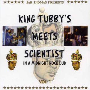 KING TUBBY'S MEETS SCIENTIST -JAH THOMAS PRESENTS  - In a Midnight Rock Dub Vol. 1 (grey vinyl)