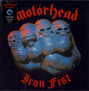 MOTORHEAD - IRON FIST (40TH ANNIVERSARY, Blue & Black)