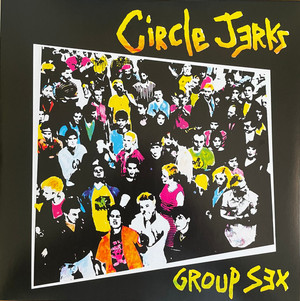 CIRCLE JERKS - GROUP SEX (PINK with WHITE/YELLOW SPLATTER)