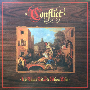 CONFLICT - It's Time To See Who's Who (Orange Vinyl)