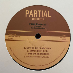 KING GENERAL & THE BUSH CHEMISTS - Got To Be Conscious 12" KING GENERAL & THE BUSH CHEMISTS - Got To Be Conscious 12"