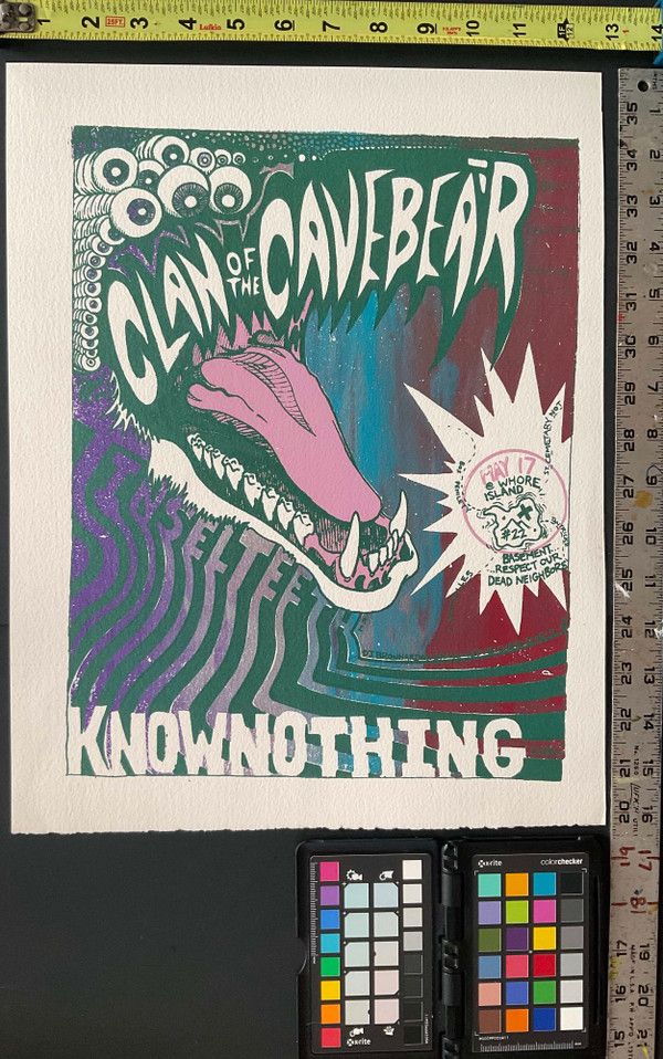 Clan of the Cavebear, Tinsel Teeth, Knownothing @ Whore Island, Providence