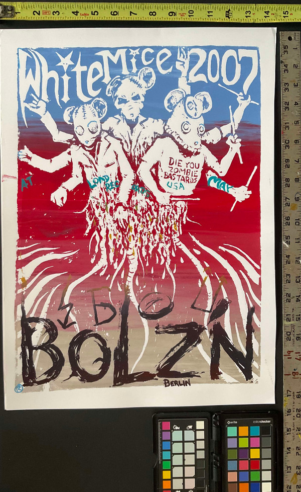 White Mice/ Bolz'n European Tour Poster 2007