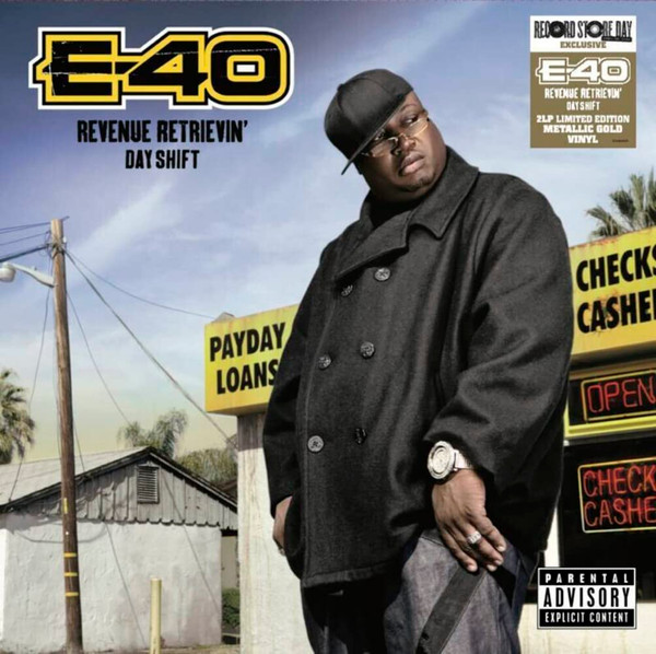 E-40 - Revenue Retrievin Day Shift (2xLP) (Gold Metallic)