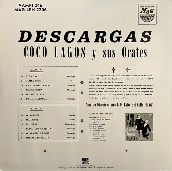 COCO LAGOS Y SUS ORATES -Descargas