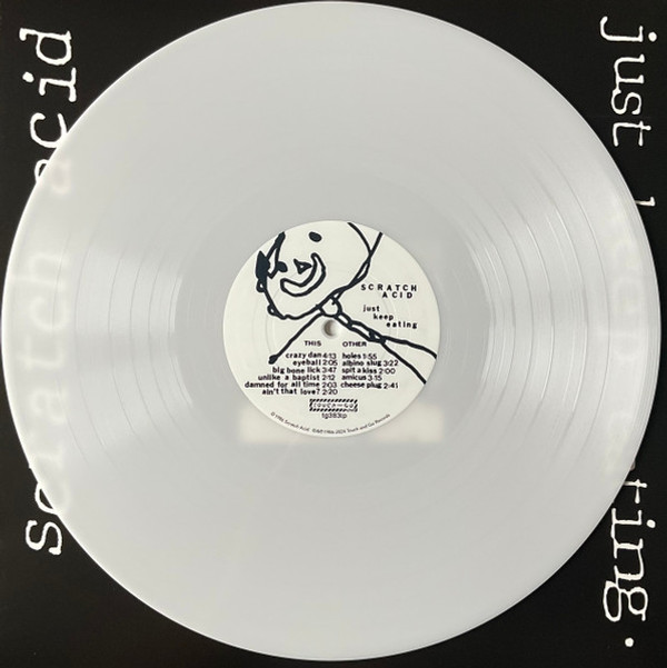 Scratch Acid - Just Keep Eating (White)