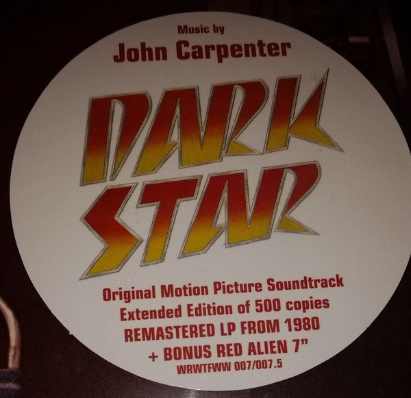 John Carpenter - Dark Star (Original Motion Picture Soundtrack - Expanded)	LP + 7"