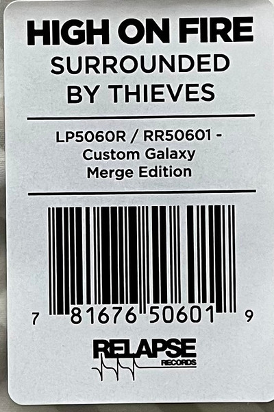 HIGH ON FIRE - SURROUNDED BY THIEVES (BLUE & BLACK GALAXY)
