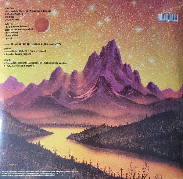 HAWKWIND - HALL OF THE MOUNTAIN GRILL (2xLP)