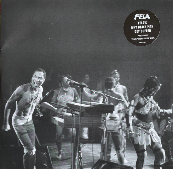 FELA KUTI/ GINGER BAKER - WHY BLACK MEN DEY SUFFER.... (TRANSPARENT YELLOW)