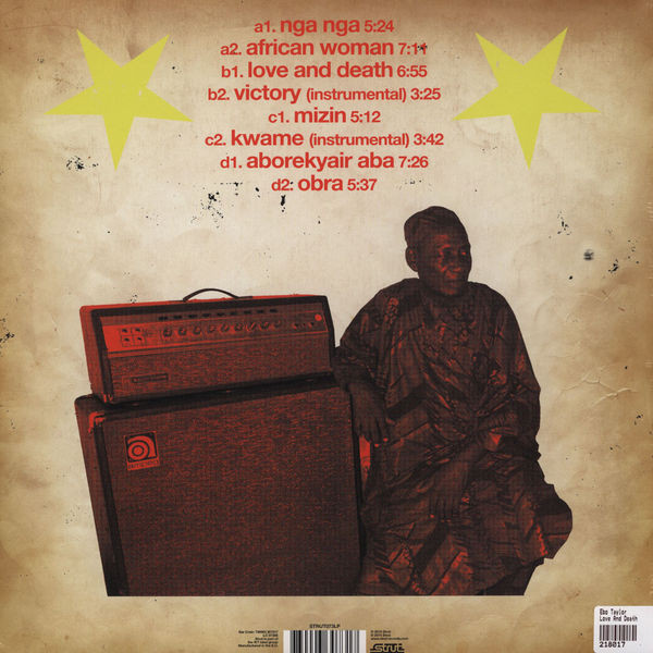 EBO TAYLOR - LOVE AND DEATH (2xLP)