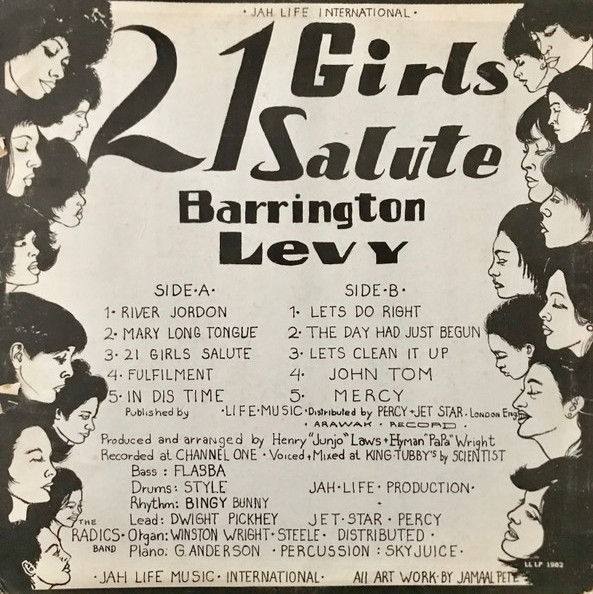 BARRINGTON LEVY - 21 Girls Salute