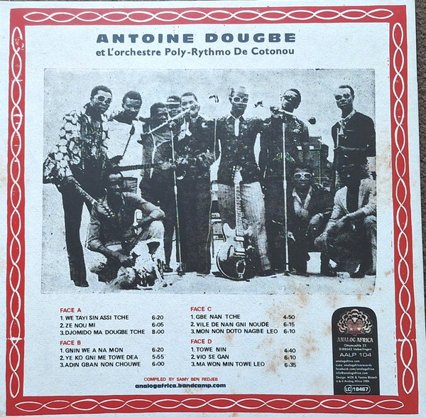 ANTOINE DOUGBE ET L'ORCHESTRE POLY-RYTHMO DE COTONOU - ANTOINE DOUGBE ET L'ORCHESTRE POLY-RYTHMO DE COTONOU	(2xLP)