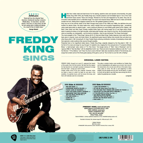 FREDDIE KING - FREDDIE KING SINGS (180g)