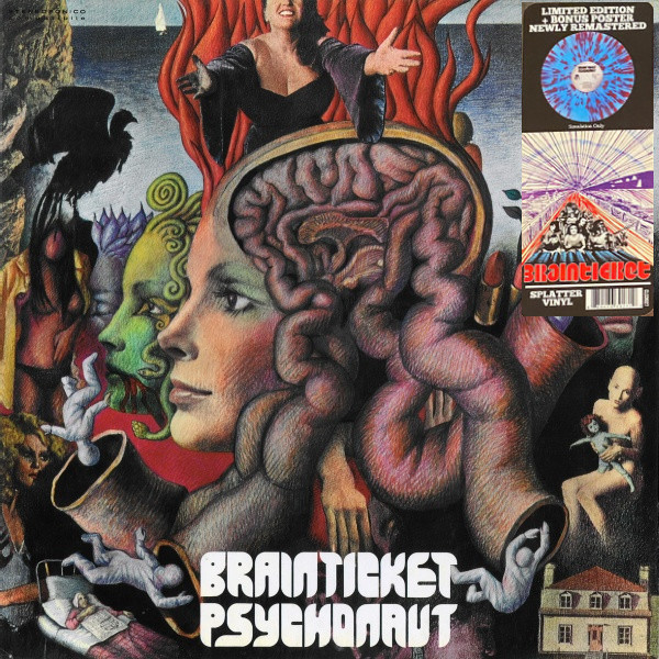 BRAINTICKET - PSYCHONAUT (BLUE/RED SPLATTER)