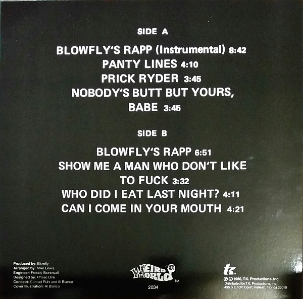 BLOWFLY - BLOWFLY'S PARTY (X-RATED)