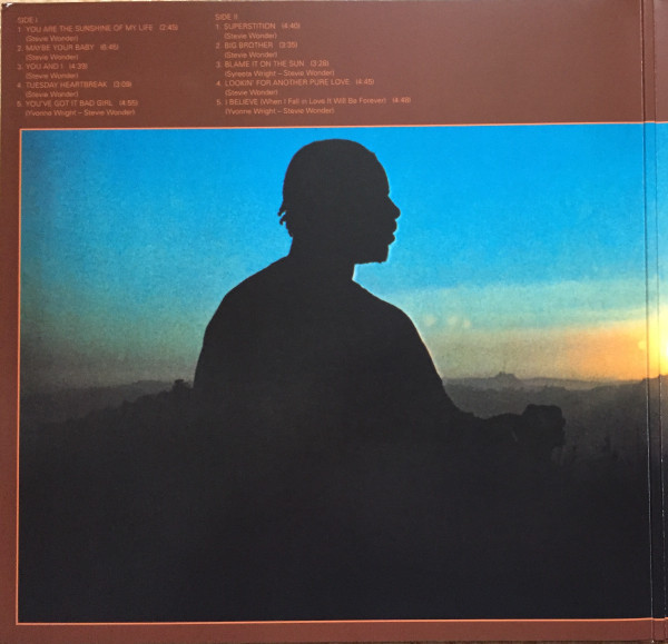 STEVIE WONDER - TALKING BOOK
