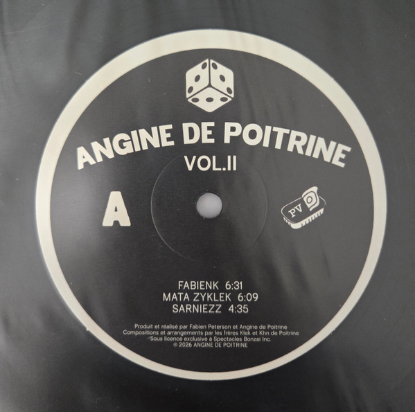 ANGINE DE POITRINE - VOL. II