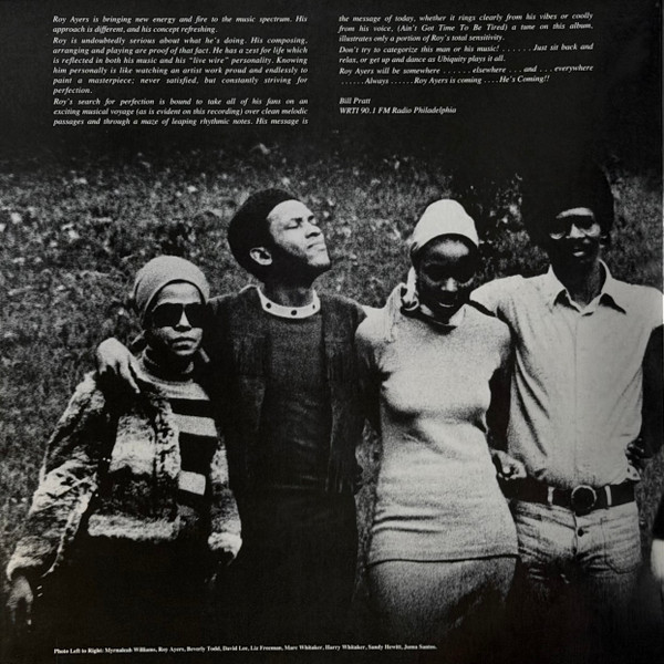 ROY AYERS UBIQUITY - HE'S COMING