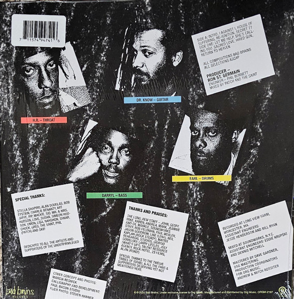 BAD BRAINS - I AGAINST I (PLUTONIUM GREEN)