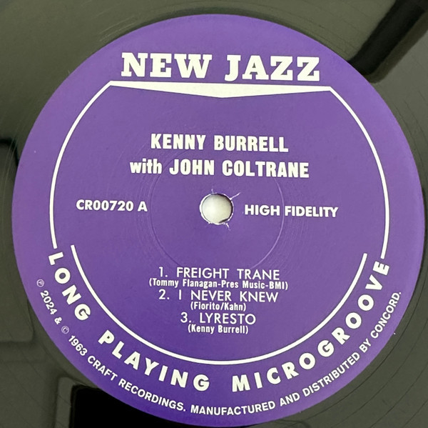 JOHN COLTRANE / KENNY BURRELL - KENNY BURRELL/ JOHN COLTRANE