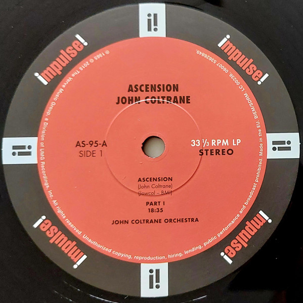 JOHN COLTRANE - ASCENSION