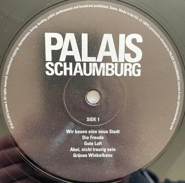 PALAIS SCHAUMBURG - PALAIS SCHAUMBURG	(2xLP)