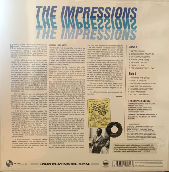 IMPRESSIONS - IMPRESSIONS (LIMITED EDITION)