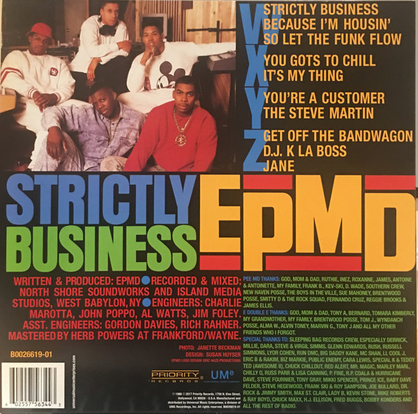 EPMD – Strictly Business