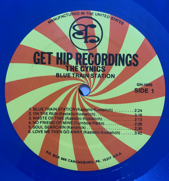 CYNICS - BLUE TRAIN STATION - (BLUE VINYL)